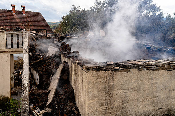 Professional Fire Damage Removal technician working in Lakeville, MN